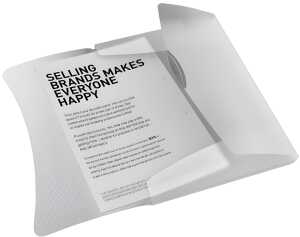 ESSELTE Dokumentenmappe A4 weiß Ordnungsmappe A4 für 150Blatt (80g).