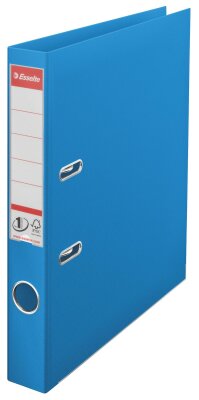 ESSELTE Ordner A4 5 cm PP blau Ordner 5 cm. Für 350 Blatt Format A4 (80