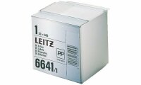 LEITZ Beschriftungsschild transp. auf Rolle 72x39mm...