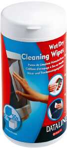 Reinigungtücher fBildschirm 50 Feucht und 50 TrockentücherCurtis