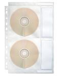 LEITZ CD Hülle A4 f.4CD transp....