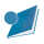 LEITZ Buchbindemappe 10St A4 blau 73910035 Hardcov. 7mm