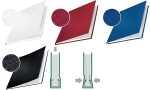 LEITZ Buchbindemappe impressBind A 4 24 5 mm schwarz Hard...