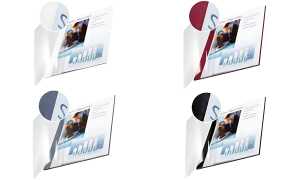 LEITZ Buchbindemappe impressBind A 4 14 mm bordeaux Soft (80741528)