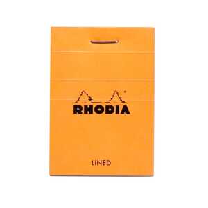 Rhodia  Block 52x75 60Bl liniert ora