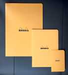 Rhodia Notizheft A4 kariert 48Bl orange