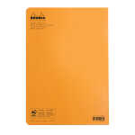 Rhodia Notizheft A4 kariert 48Bl orange