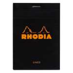 Rhodia Notizblock 85x120 geh lin 80Bl schw