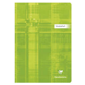 Clairefontaine Vokabelheft A4 lin 1-Mittelstrich 40Bl