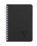 Clairefontaine Spiralbuch 90x140 kariert 50Bl int sort