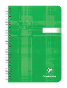 Clairefontaine Spiralbuch A5 F-lineatur 50Bl