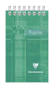 Clairefontaine Spiralblock 7,5x12 liniert 60Bl