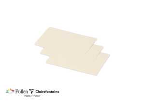 Clairefontaine Karte Mini 70x95 Pollen perl-elfenb