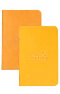 Rhodia 2erSet Flex Nbuch 7x105 32Bl Ora+Gb