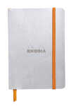 Rhodia  Notizbuch A6 lin 72Bl silber