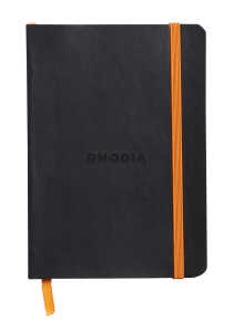 Rhodia Rhodia Flex Nbuch A6 lin 72Bl schwarz