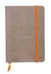 Rhodia Rhodia Flex Nbuch A6 lin 72Bl taupe