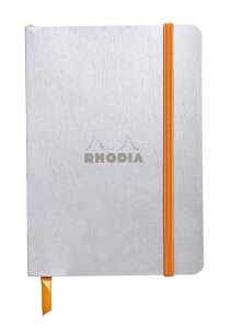 Rhodia Rhodia Flex Nbuch A6 dot 72Bl Silber