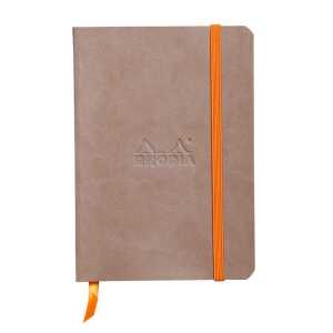 Rhodia  Flex Nbuch A6 dot 72Bl maulwurf