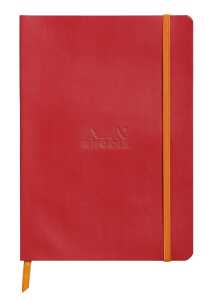 Rhodia  Flex Nbuch A5 L 72Bl Mohnrot