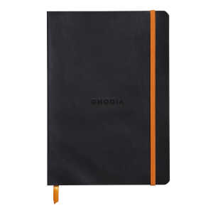 Rhodia  Flex Nbuch A5 dot 72Bl schwarz