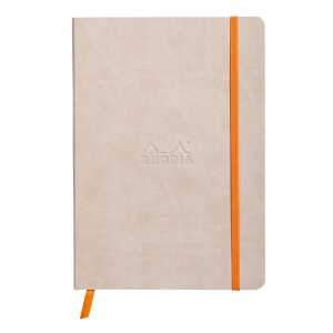 Rhodia  Flex Nbuch A5 dot 72Bl beige