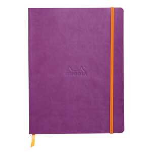 Rhodia  Flex Nbuch 19x25 dot 72Bl violett
