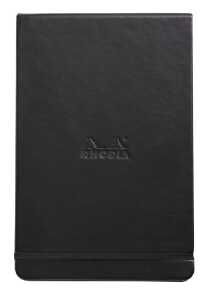 Rhodia WebnotePAD A5 14x21 96S liniert sw