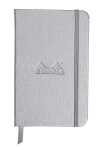 Rhodia Webnotebok SILVER 9x14 96Bl DOT elf