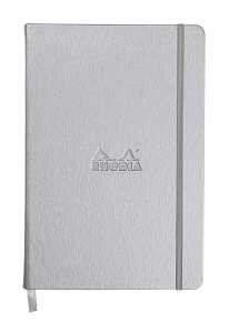 Rhodia Webnotebook SILVER A5 96Bl lin elf