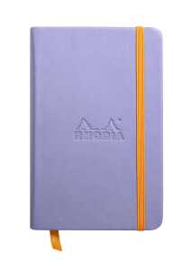 Rhodia Book Rhodiarama A6 96Bl blanko iris