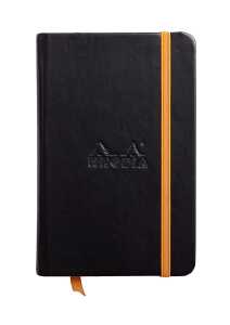 Rhodia Book Rhodiarama A6 96Bl lin sw