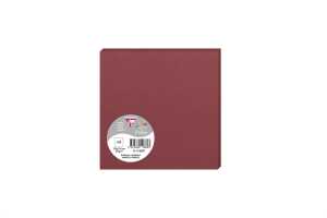 Clairefontaine Karte Pollen 135x135 210g bordeaux