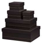 Rhodia  Boxenset 5er schwarz