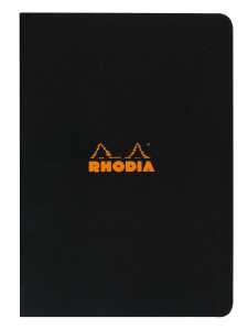 Rhodia Notizheft A4 liniert 48Bl schwarz