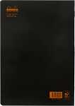 Rhodia Notizheft A4 liniert 48Bl schwarz
