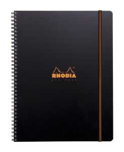 Rhodia ProBook A4+ 90g Spir 80Bl lin+Rd