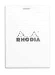 Rhodia Block Rhodia White 85x120 kar 80Bl