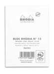 Rhodia Block Rhodia White 85x120 lin 80Bl
