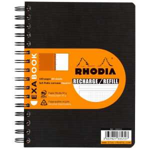 Rhodia Nachfüllung Exabook A5 kar 80Bl