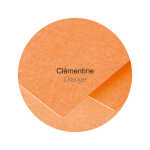 Clairefontaine Karte C6 Pollen 210g Clementine