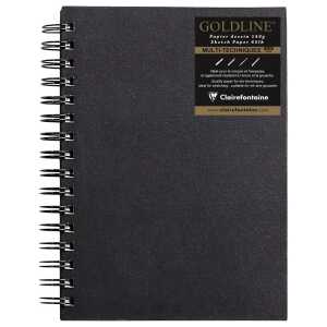 Clairefontaine Goldline Spiral A5 H 140g 64Bl elfb
