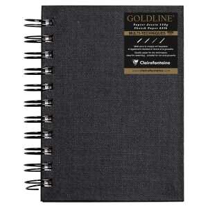 Clairefontaine Goldline Spiral A6 H 140g 64Bl elfb