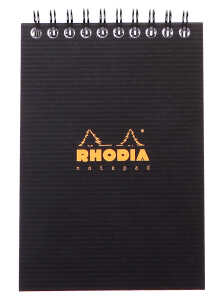 Rhodia Notepad Rhodia A6 Spirale 80Bl kariert