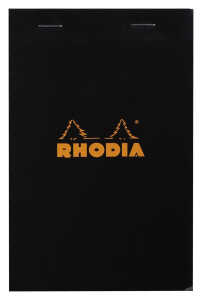 Rhodia Notizblock Rhodia 11x17 geh kar 80Bl sw