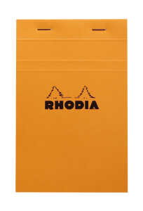 Rhodia Notizblock Rhodia 11x17 geh kar 80Bl ora