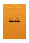 Rhodia Notizblock Rhodia 11x17 geh kar 80Bl ora