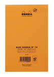 Rhodia Notizblock Rhodia 11x17 geh kar 80Bl ora