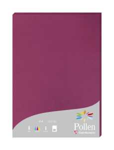 Clairefontaine Papier A4 Pollen 160g himbeerrosa 50Bl