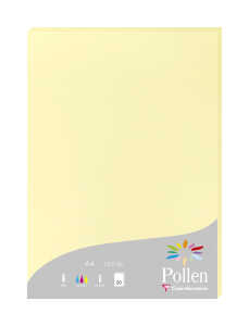 Clairefontaine Papier A4 Pollen 160g kanariengelb 50Bl